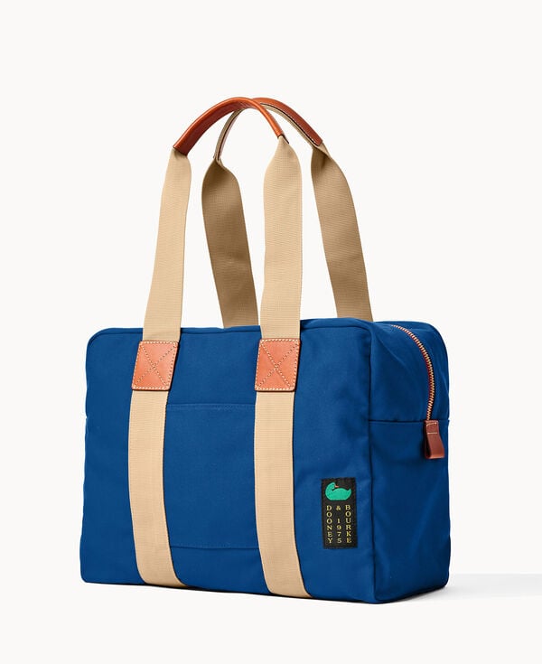Dooney & Bourke Canvas Travel 40 French Blue