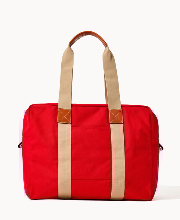 Dooney & Bourke Canvas Travel 50 Red