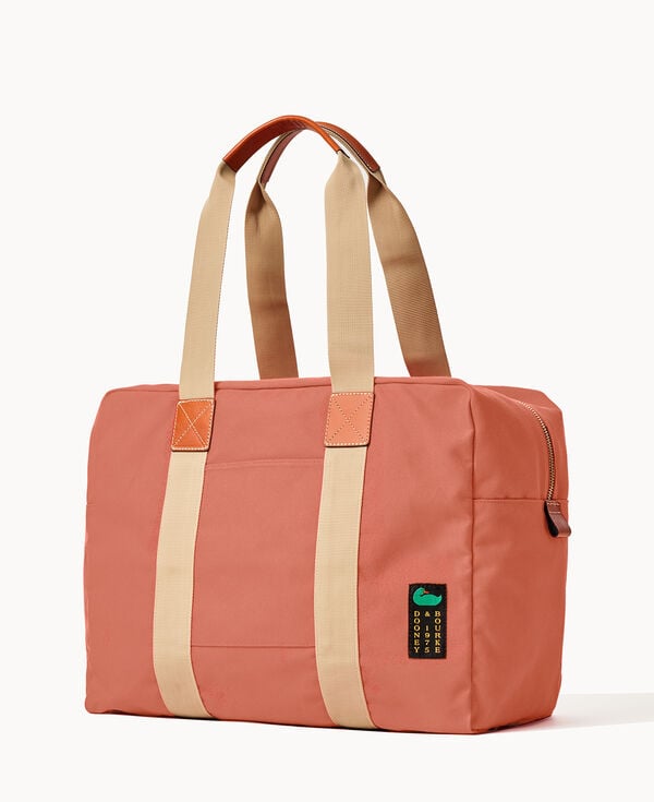 Dooney & Bourke Canvas Travel 50 Terracotta