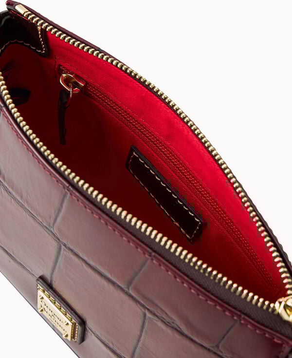 Dooney & Bourke Denison Crossbody Pouchette Bordeaux