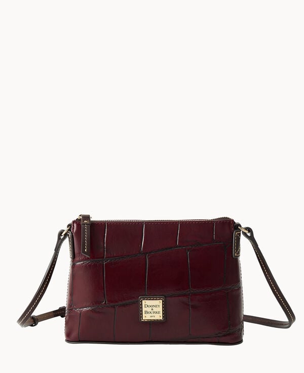 dooney & bourke Denison Crossbody Pouchette Bordeaux