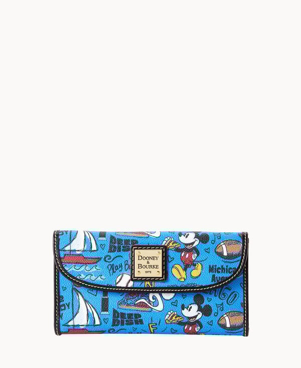 dooney & bourke Disney Chicago 21 Clutch Blue