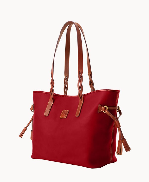 Dooney & Bourke Florentine Bailey Red Tan