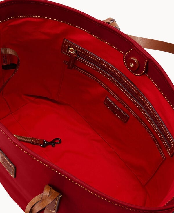 Dooney & Bourke Florentine Bailey Red Tan