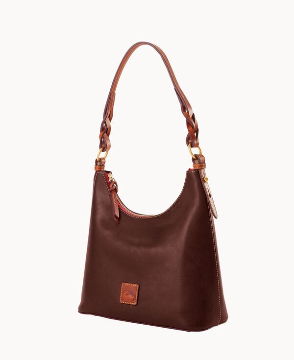 Dooney & Bourke Florentine Bryce Hobo Chestnut Tan