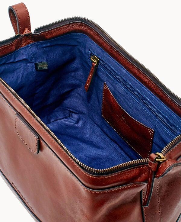 Dooney & Bourke Florentine Dopp Kit Chestnut