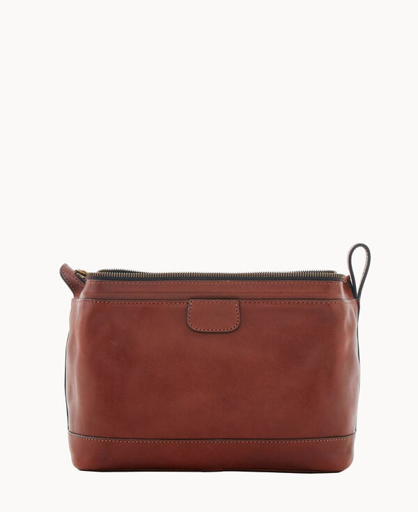 Dooney & Bourke Florentine Dopp Kit Chestnut