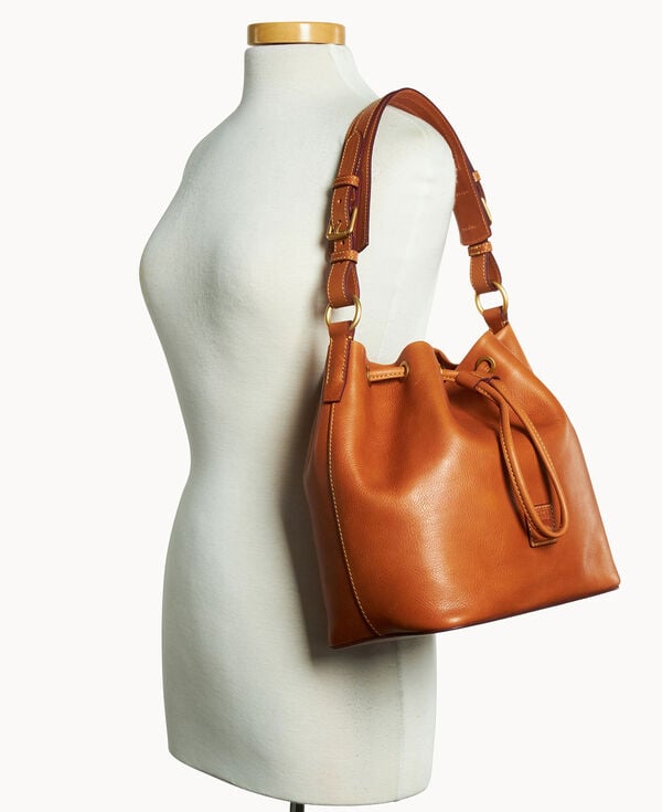 Dooney & Bourke Florentine Drawstring Natural