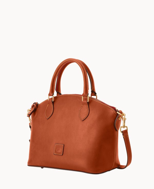 Dooney & Bourke Florentine Geena Satchel Natural