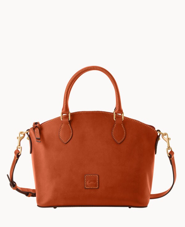 dooney & bourke Florentine Geena Satchel Natural