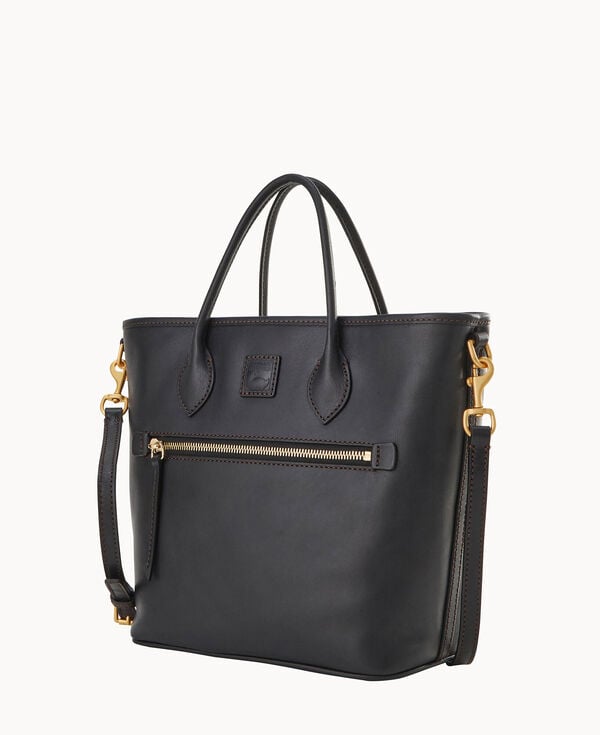 Dooney & Bourke Florentine Handle Tote Black Black