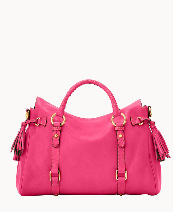 Dooney & Bourke Florentine Large Satchel Fuchsia