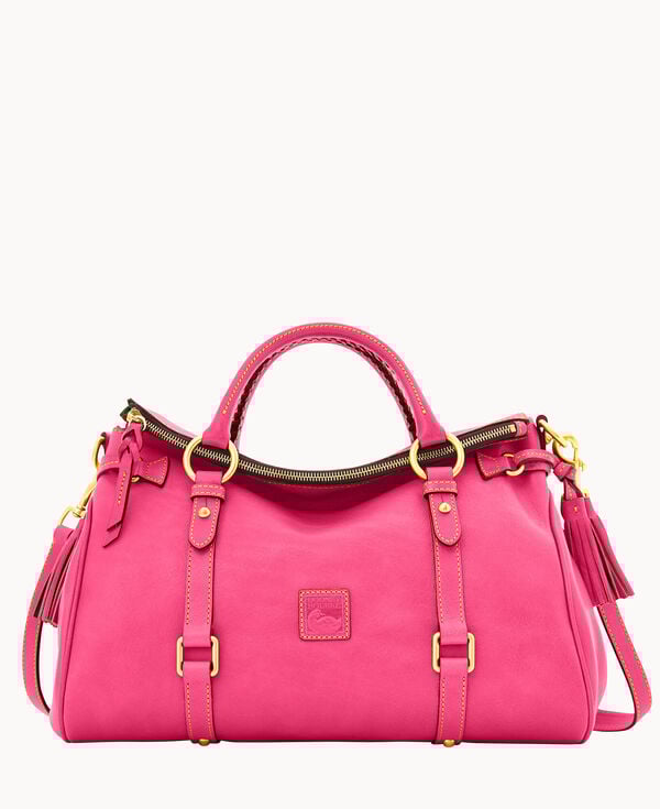 dooney & bourke Florentine Large Satchel Fuchsia