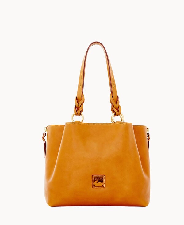 dooney & bourke Florentine Large Zip Barlow Natural