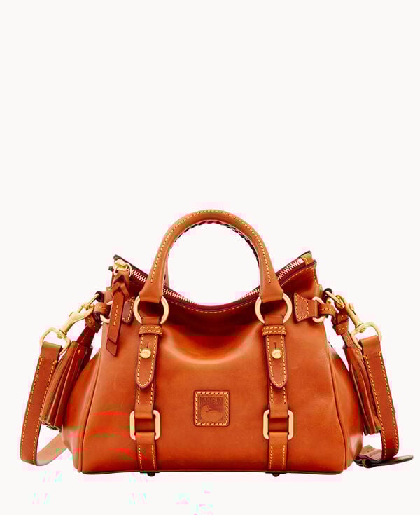 dooney & bourke Florentine Micro Satchel Natural
