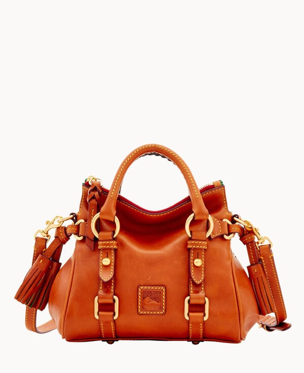 dooney & bourke Florentine Nano Satchel Natural
