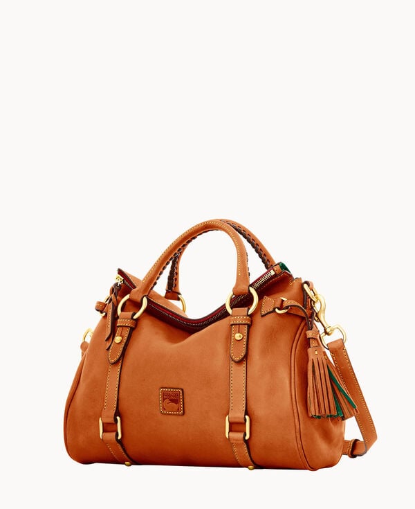 Dooney & Bourke Florentine Satchel Natural