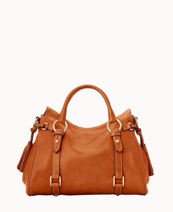 Dooney & Bourke Florentine Satchel Natural