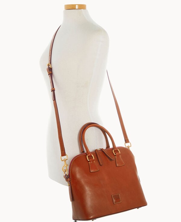 Dooney & Bourke Florentine Satchel Natural