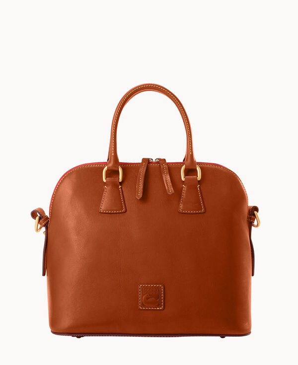 dooney & bourke Florentine Satchel Natural