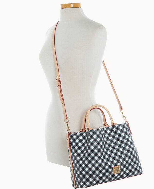 Dooney & Bourke Gingham II Brenna Black