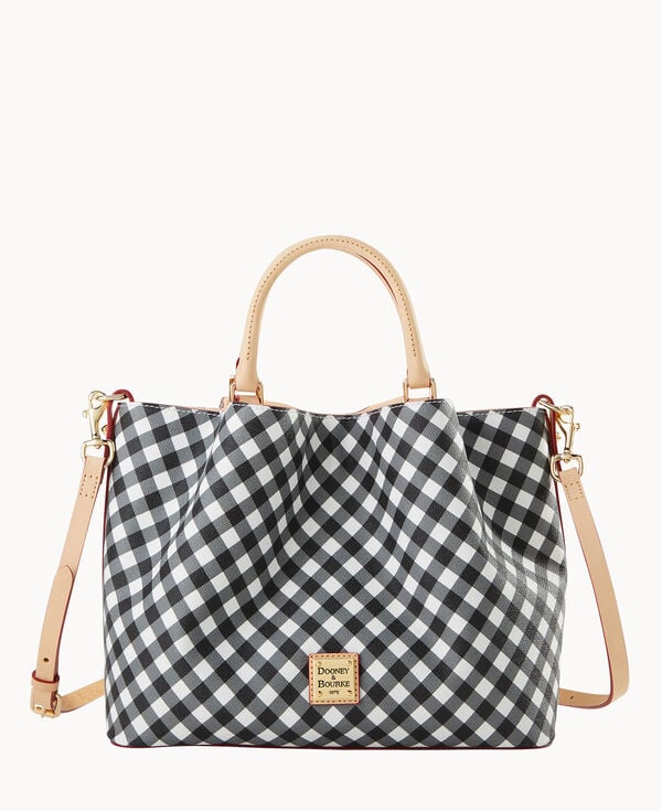 dooney & bourke Gingham II Brenna Black