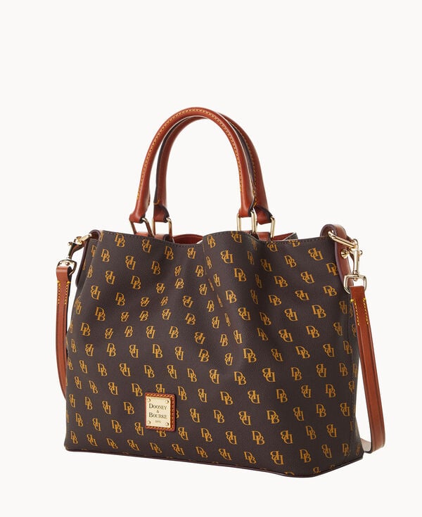 Dooney & Bourke Gretta Brenna Brown Tmoro