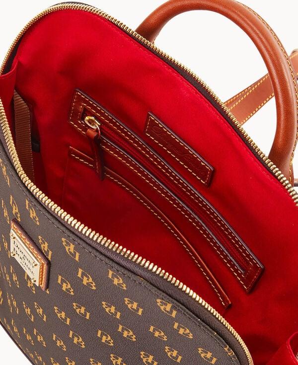 Dooney & Bourke Gretta Domed Backpack Brown Tmoro