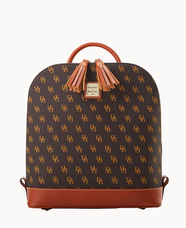 dooney & bourke Gretta Domed Backpack Brown Tmoro