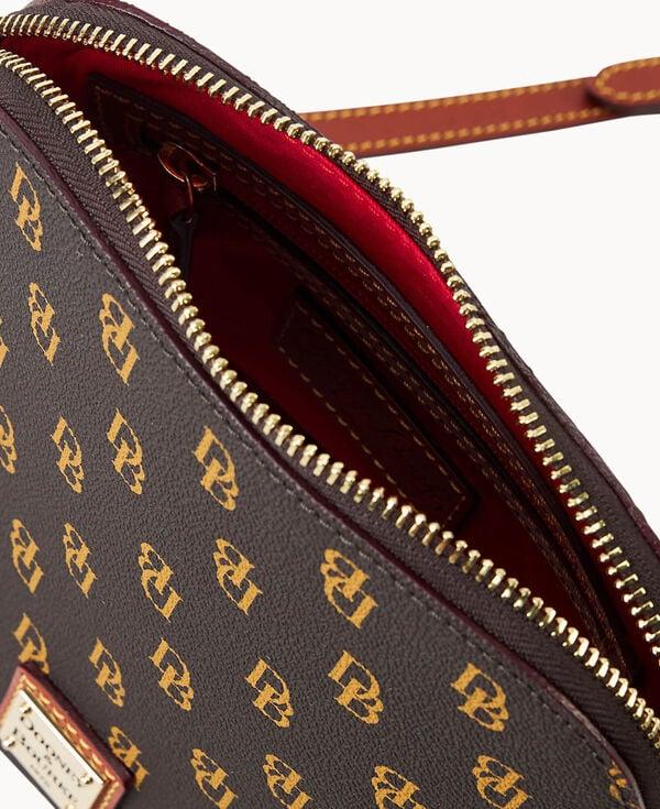 Dooney & Bourke Gretta Domed Crossbody Brown Tmoro