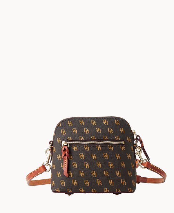 Dooney & Bourke Gretta Domed Crossbody Brown Tmoro