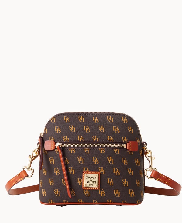 dooney & bourke Gretta Domed Crossbody Brown Tmoro
