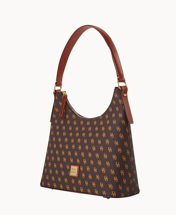 Dooney & Bourke Gretta Hobo Brown Tmoro