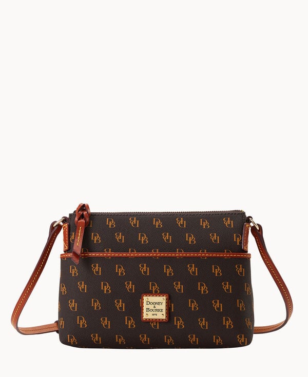 dooney & bourke Gretta Katie Crossbody Brown Tmoro