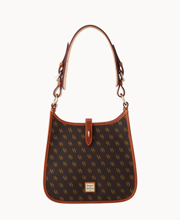 dooney & bourke Gretta Messenger Brown Tmoro