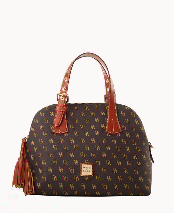 dooney & bourke Gretta Small Audrey Brown Tmoro