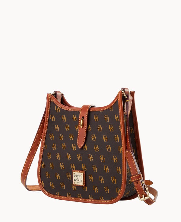 Dooney & Bourke Gretta Small Messenger Brown Tmoro