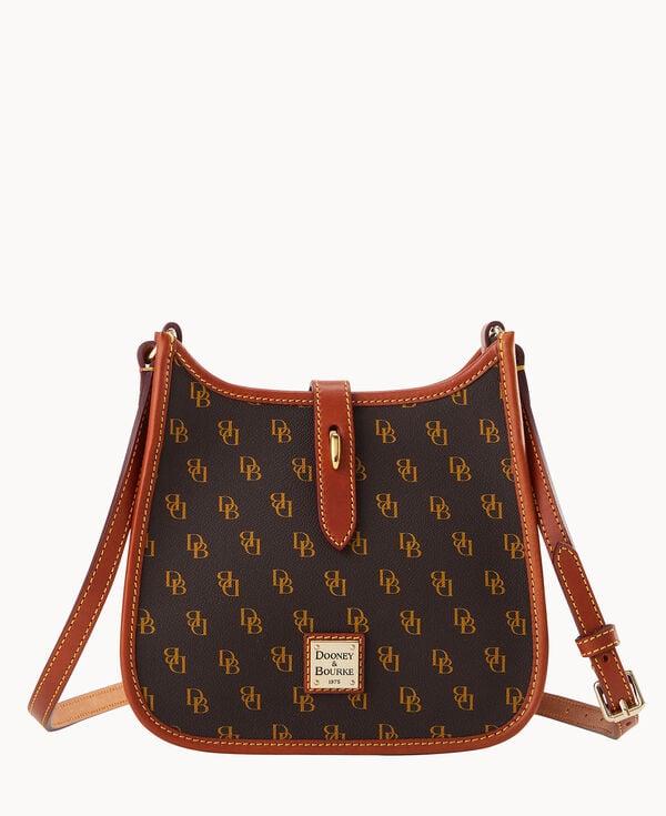 dooney & bourke Gretta Small Messenger Brown Tmoro