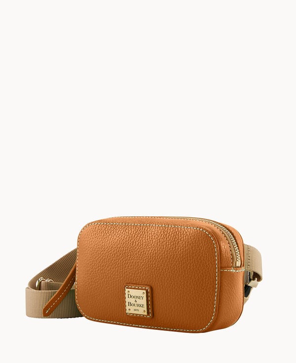 Dooney & Bourke Lucca Leather Belt Bag Caramel