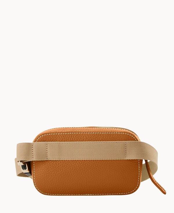 Dooney & Bourke Lucca Leather Belt Bag Caramel