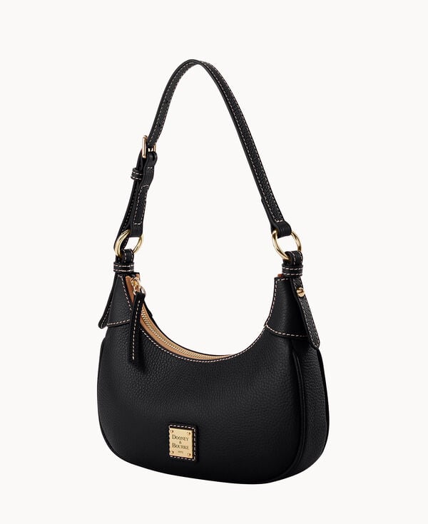 Dooney & Bourke Lucca Leather Hobo Black