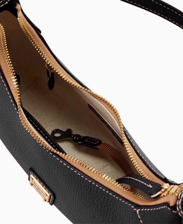 Dooney & Bourke Lucca Leather Hobo Black