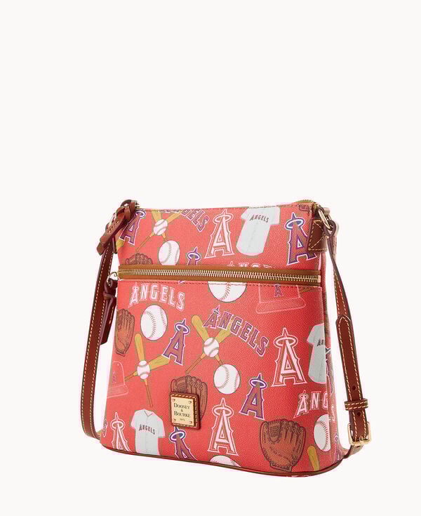 Dooney & Bourke MLB Angels Crossbody Red