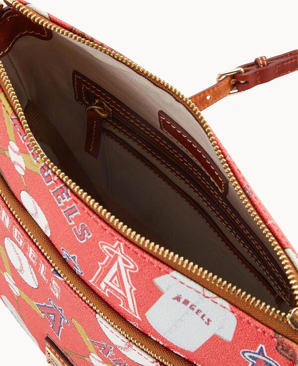 Dooney & Bourke MLB Angels Crossbody Red