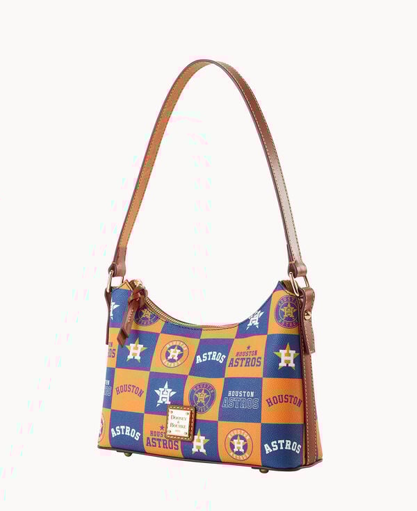 Dooney & Bourke MLB Astros Baguette Navy