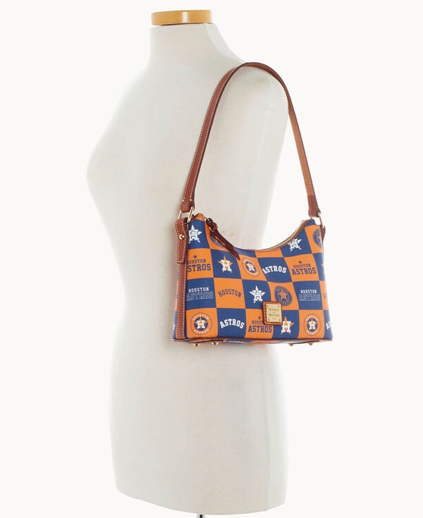 Dooney & Bourke MLB Astros Baguette Navy