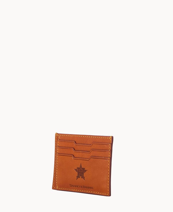 Dooney & Bourke MLB Astros Card Case Natural