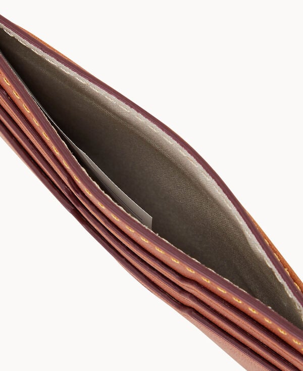 Dooney & Bourke MLB Astros Card Case Natural