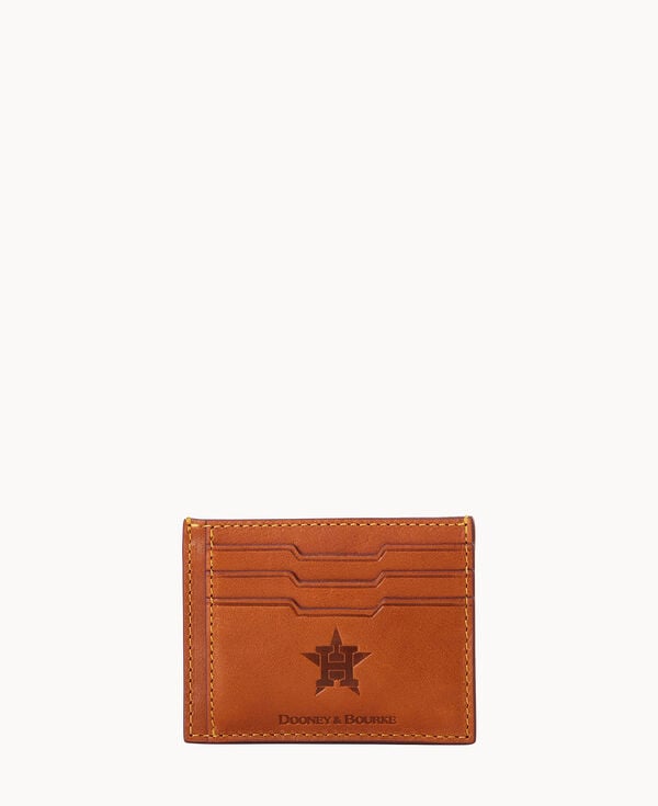 dooney & bourke MLB Astros Card Case Natural