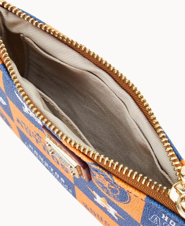 Dooney & Bourke MLB Astros Stadium Wristlet Navy